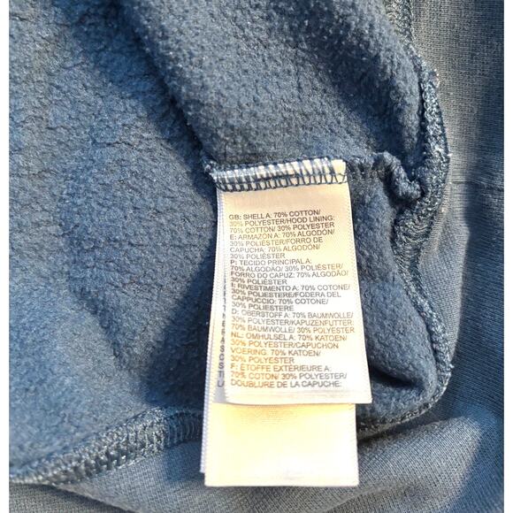 The North Face Blue Geometric Pattern Pullover Hoodie - Picture 6 of 6